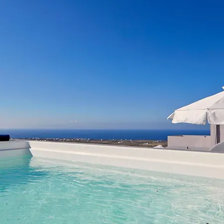 Luxury Santorini Elysian Pente Private Pool 2 Bedrooms וילה *