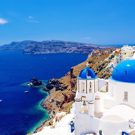Luxury Santorini Elysian Pente Private Pool 2 Bedrooms Foinikiá