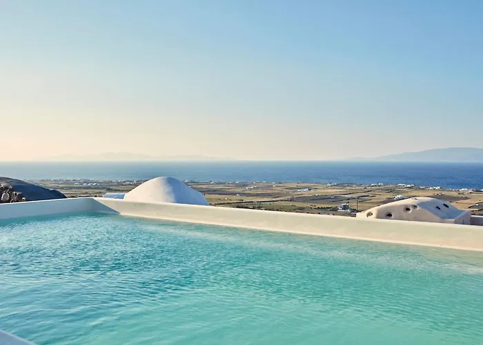 Luxury Santorini Elysian Pente Private Pool 2 Bedrooms Foinikiá