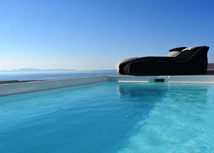 Luxury Santorini Elysian Pente Private Pool 2 Bedrooms * Foinikiá