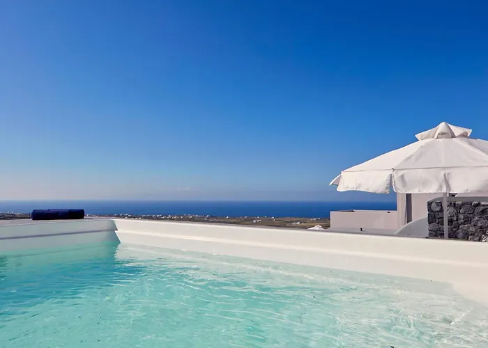 Luxury Santorini Elysian Pente Private Pool 2 Bedrooms וילה *