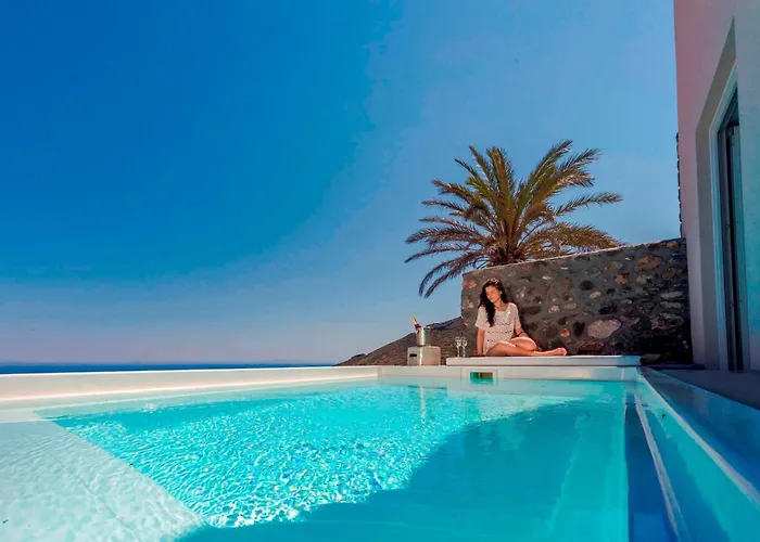 Luxury Santorini Elysian Pente Private Pool 2 Bedrooms Villa